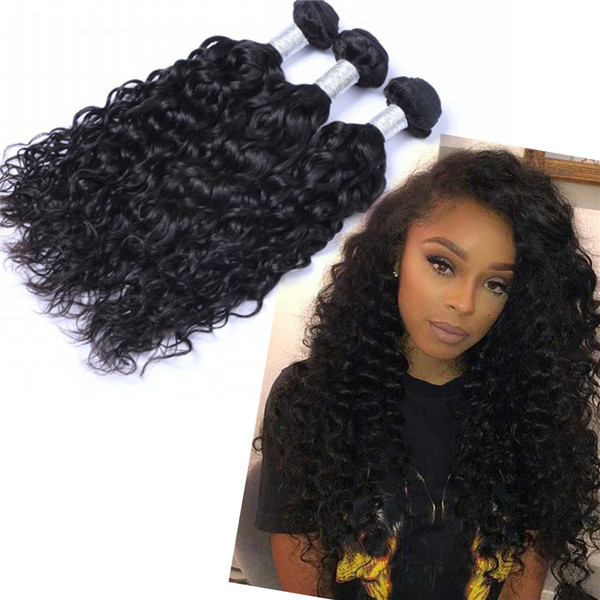 EMEDA malaysian virgin remy natural deep curly hair weave bundles QM003